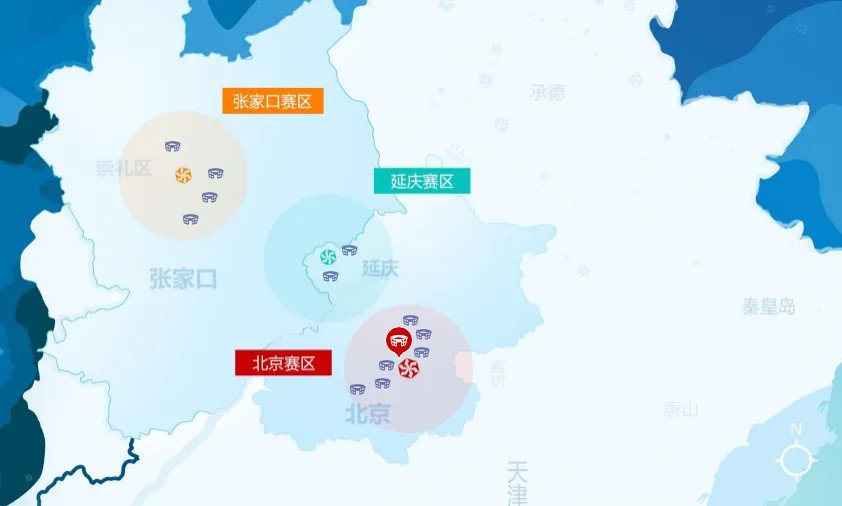 衛星見證，這里如何變身“冬奧小城”