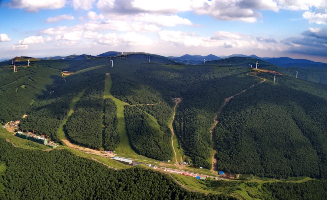 衛星見證，這里如何變身“冬奧小城”