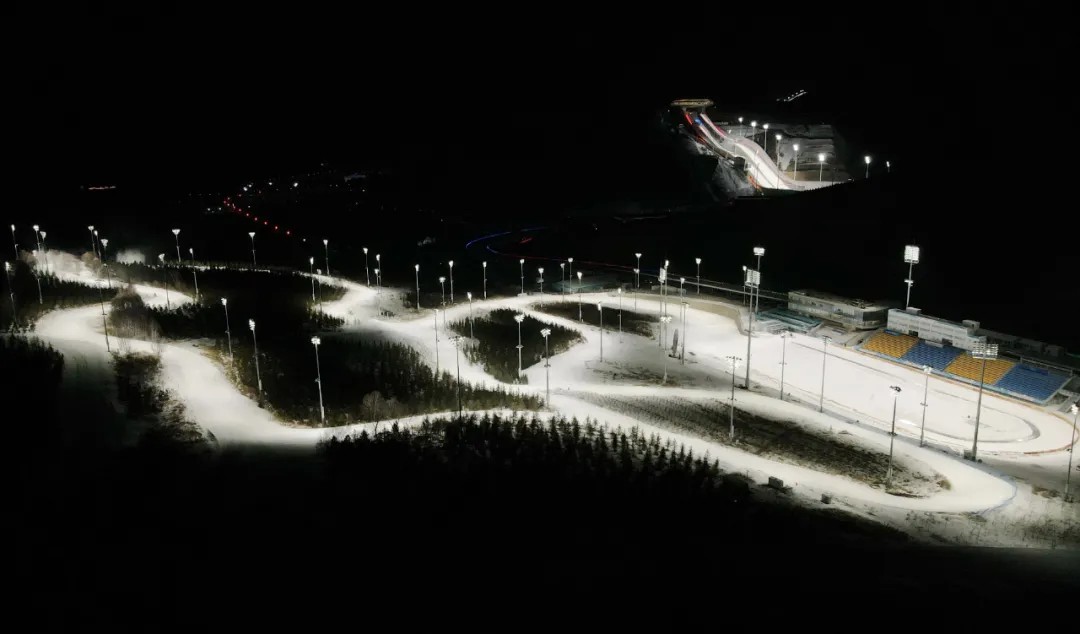 衛星見證，這里如何變身“冬奧小城”