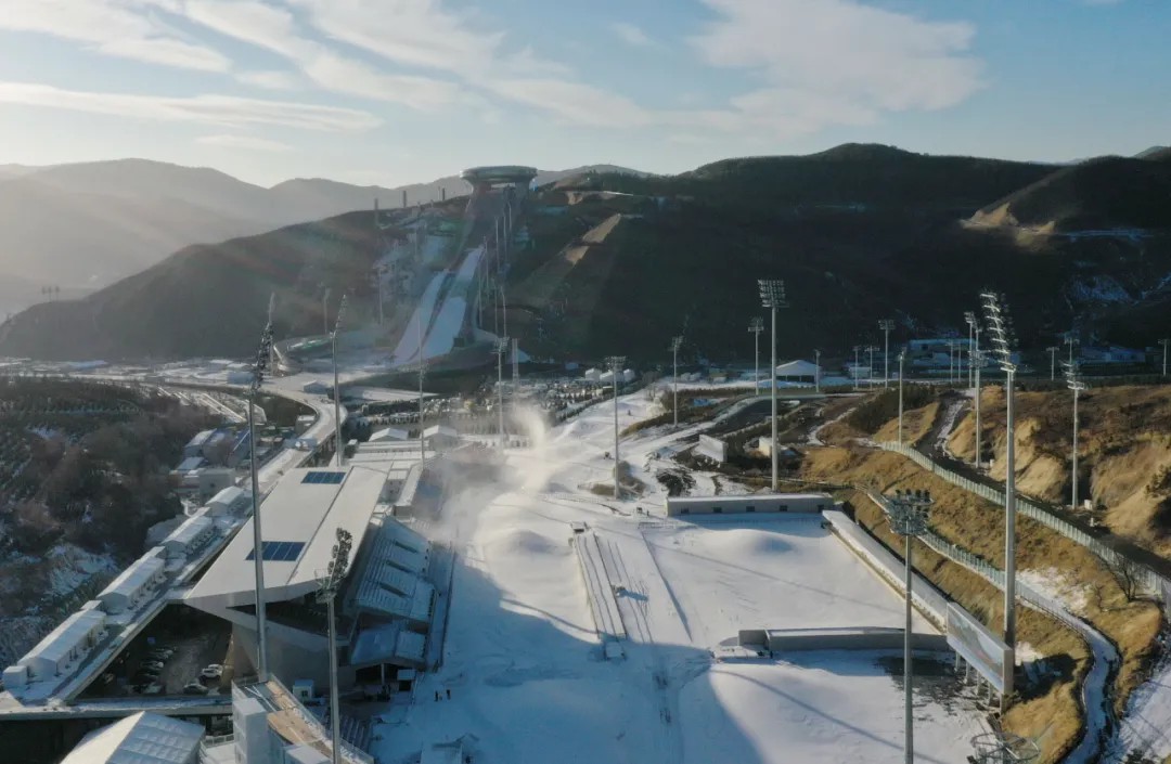 衛星見證，這里如何變身“冬奧小城”