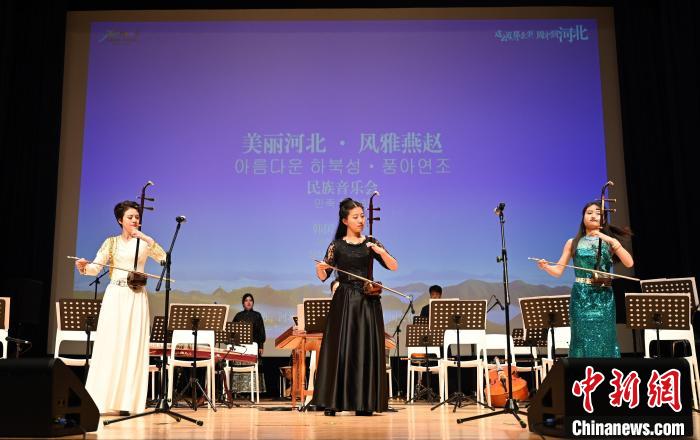 圖為音樂會現場。 首爾中國文化中心供圖