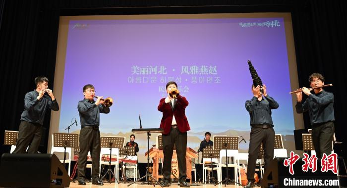 圖為音樂會現場。 首爾中國文化中心供圖