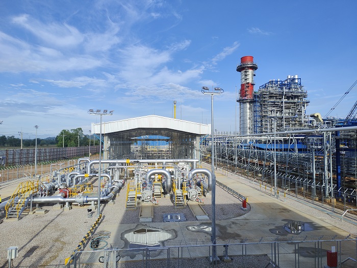 泰國新崗天然氣管道項(xiàng)目計(jì)量調(diào)壓站。卡瑪萊 攝