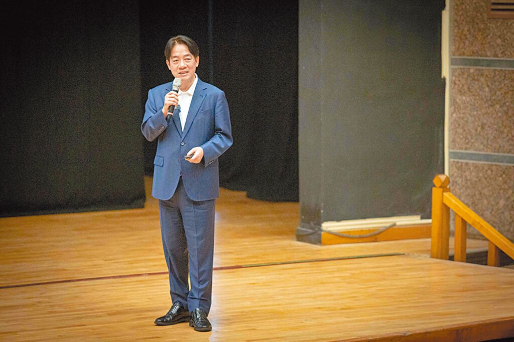 賴清德。臺灣“中時新聞網”資料圖