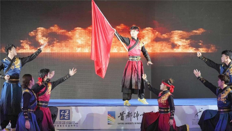 圖為“華夏風 功夫情”演出場景，中國駐阿聯酋大使館供圖