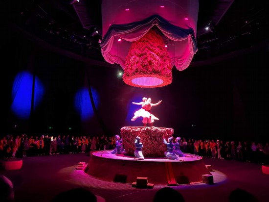 　　《天釀》演出場景。本報記者劉書文攝