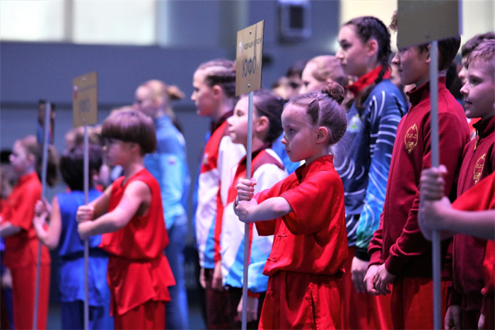 2023年俄羅斯杯暨全俄武術錦標賽開幕式現場。駐俄羅斯大使館供圖