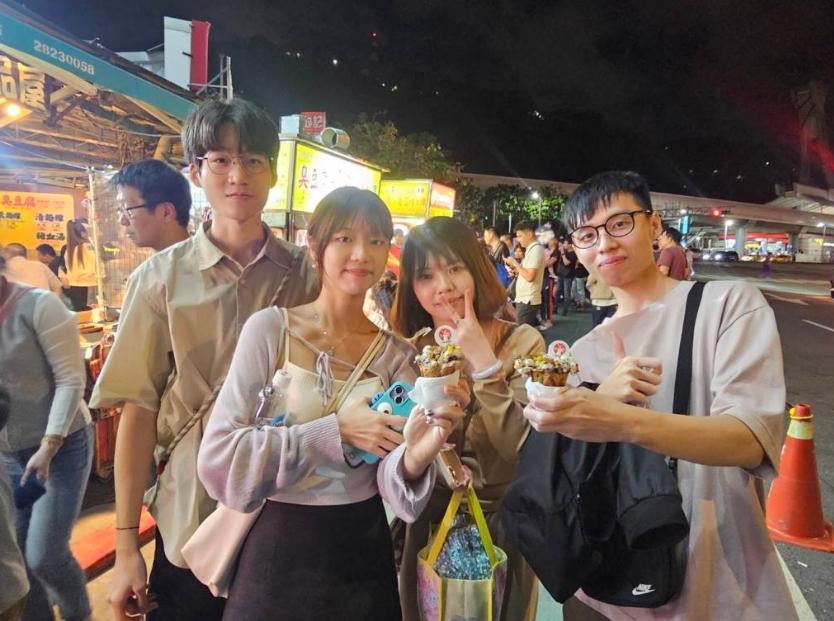 梅花糕受到臺灣年輕人的喜愛。圖片來源:臺灣“中時新聞網(wǎng)”游定剛攝