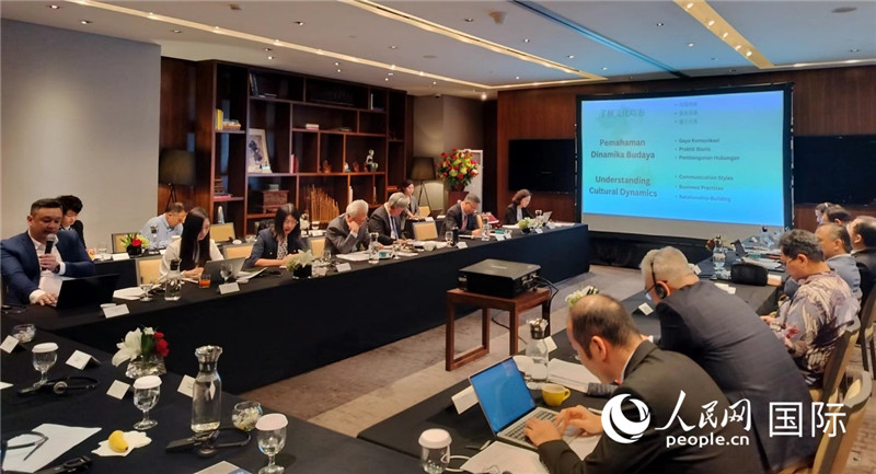 會議現場                                                人民網記者李培松攝