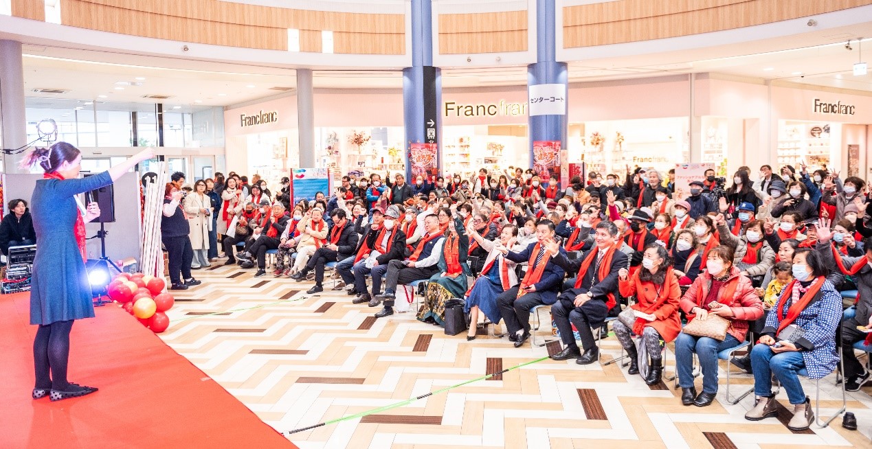 活動現場。中國駐大阪旅游辦事處供圖