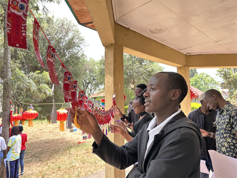 活動現場。肯尼亞埃格頓大學孔子學院供圖