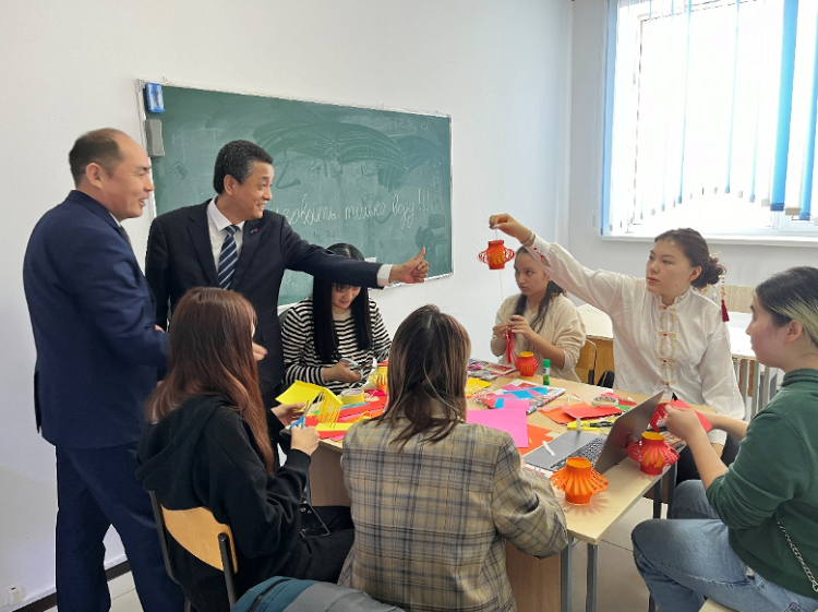 活動現場。孔子學院供圖