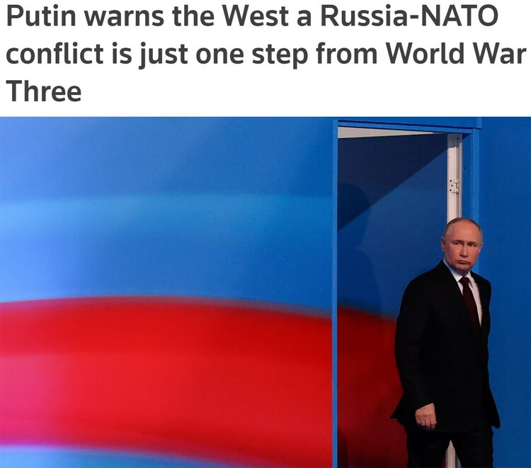 普京重申“紅線”：沒人希望看到這一幕發生