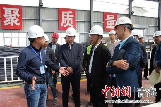 圖為生態環保專項督查現場。 孫舒亞攝