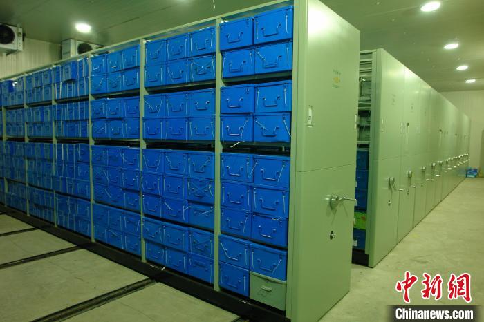 圖為國家農作物種質資源復份庫(西寧)。　青海省農業農村廳供圖