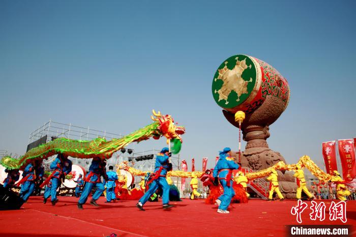 圖為青海省海東市文化藝術(shù)展示。(資料圖) 海東市文體旅游廣電局 供圖