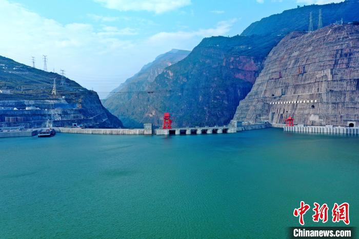 圖為白鶴灘水電站。 水電四局供圖