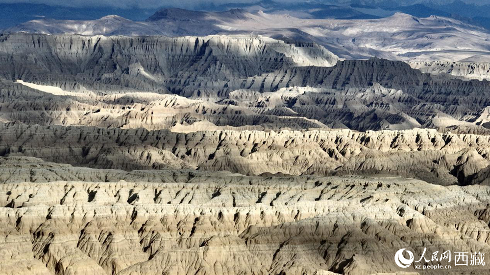 西藏阿里地區札達土林國家地質公園。人民網記者 次仁羅布攝