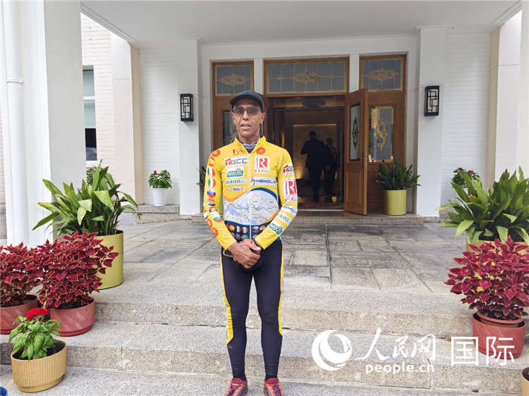 9月6日，卡里姆·穆斯塔在摩洛哥駐華大使官邸。人民網(wǎng)記者 王晶攝