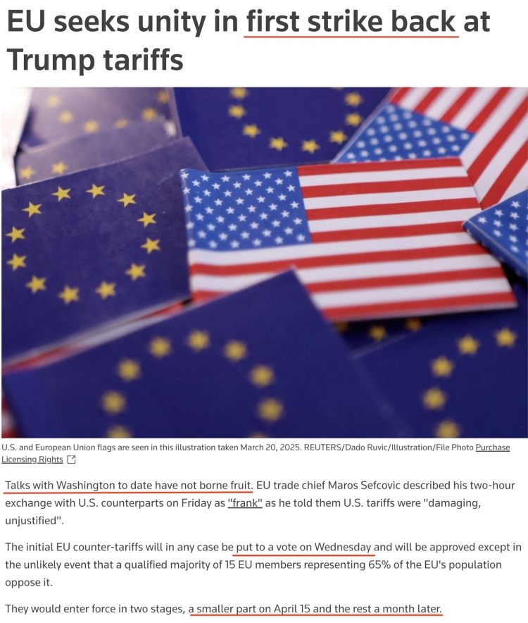 深觀察丨“只要團結，歐盟反制美國的王牌很多”