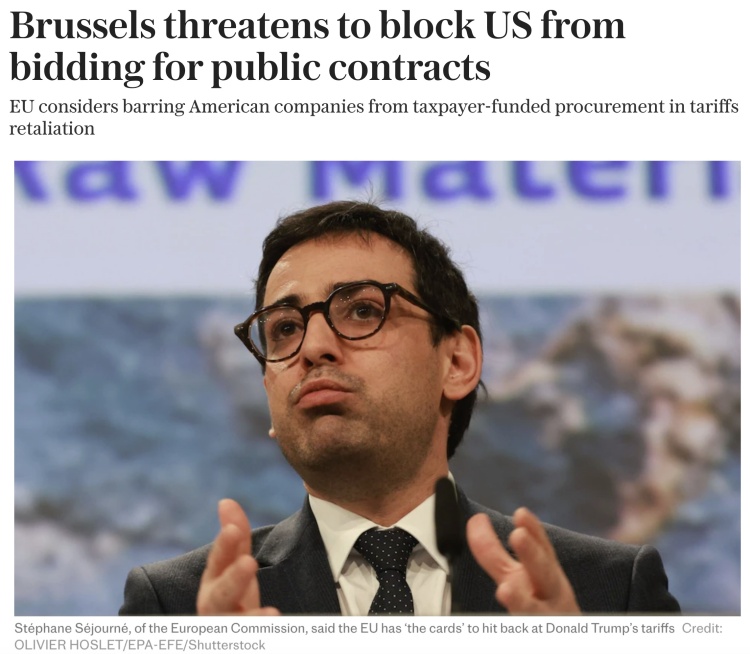 深觀察丨“只要團結，歐盟反制美國的王牌很多”