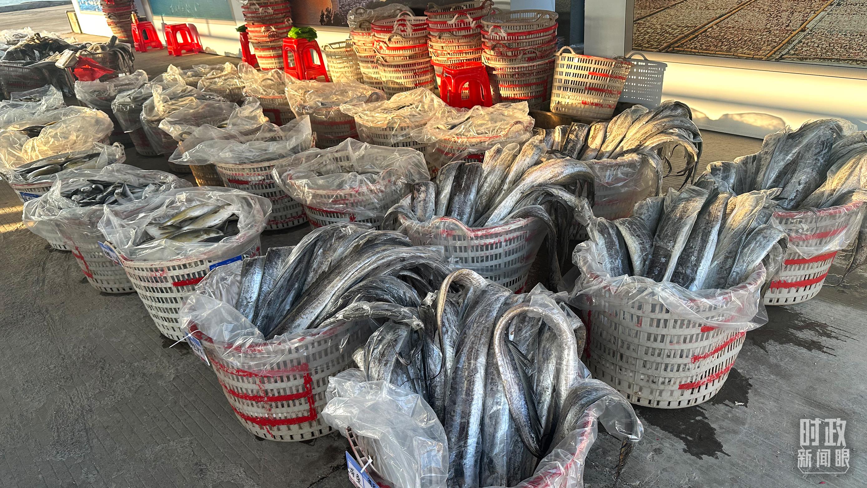 △澳角村的海產品。（總臺央視記者覃思拍攝）