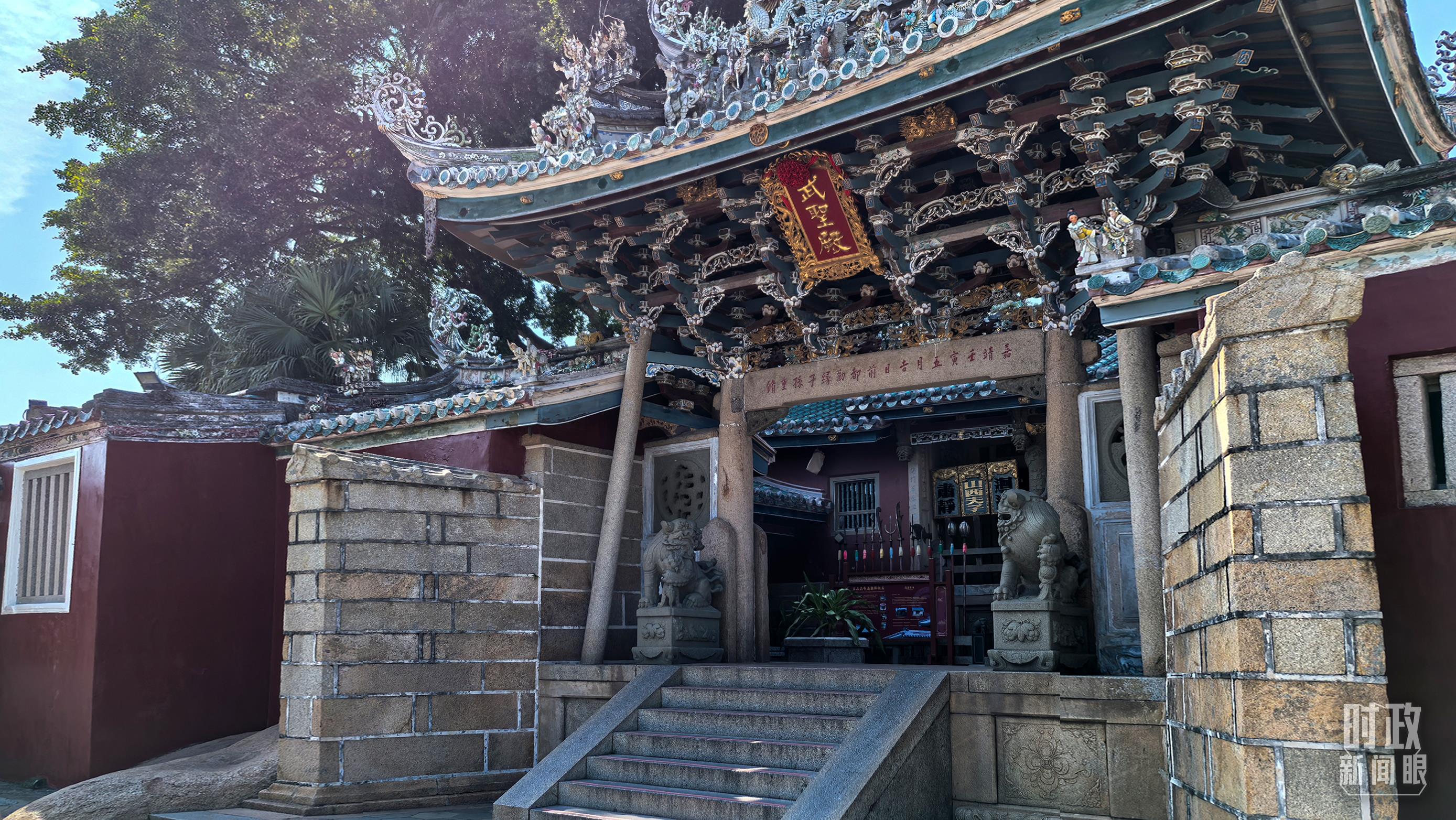 △關帝文化產業園。（總臺央視記者陸泓宇拍攝）