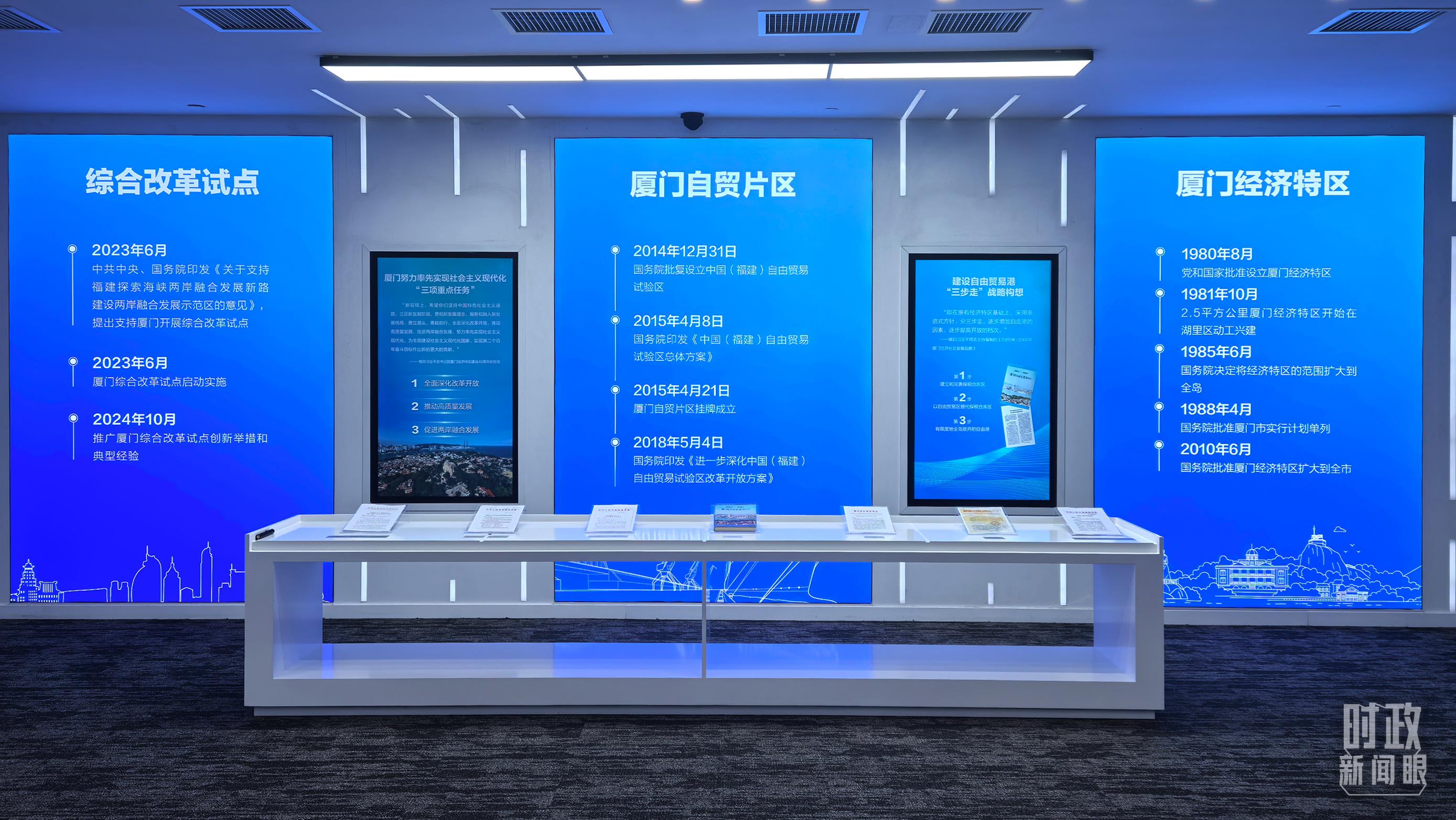 △中國（福建）自由貿易試驗區廈門片區。（總臺央視記者程鋮拍攝）