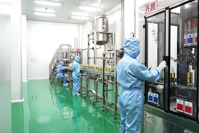 吉林省鹿產品生產車間。