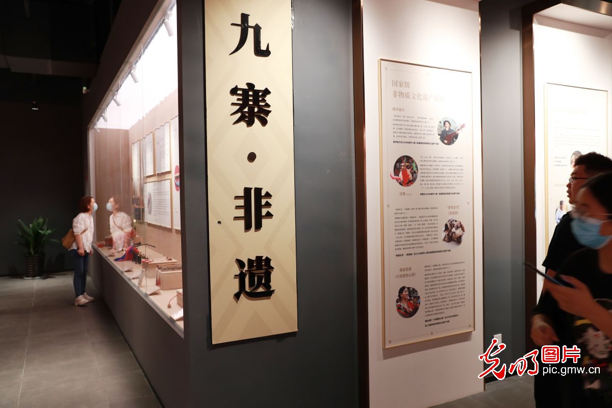 四川九寨溝：打造非遺街區 助力鄉村振興