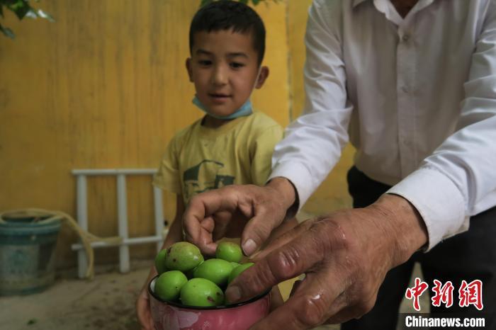圖為進藏先遣英雄連誓師地原址所在的新疆維吾爾自治區和田地區于田縣普魯村現貌。　楊程晨 攝