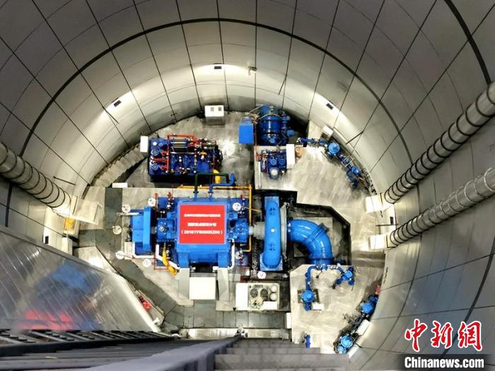 全功率變速抽蓄機組。　四川電力供圖