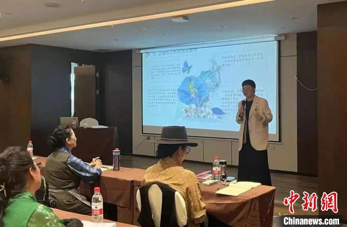 圖為西藏自治區婦聯組織直播電商培訓。資料圖 西藏自治區婦聯供圖