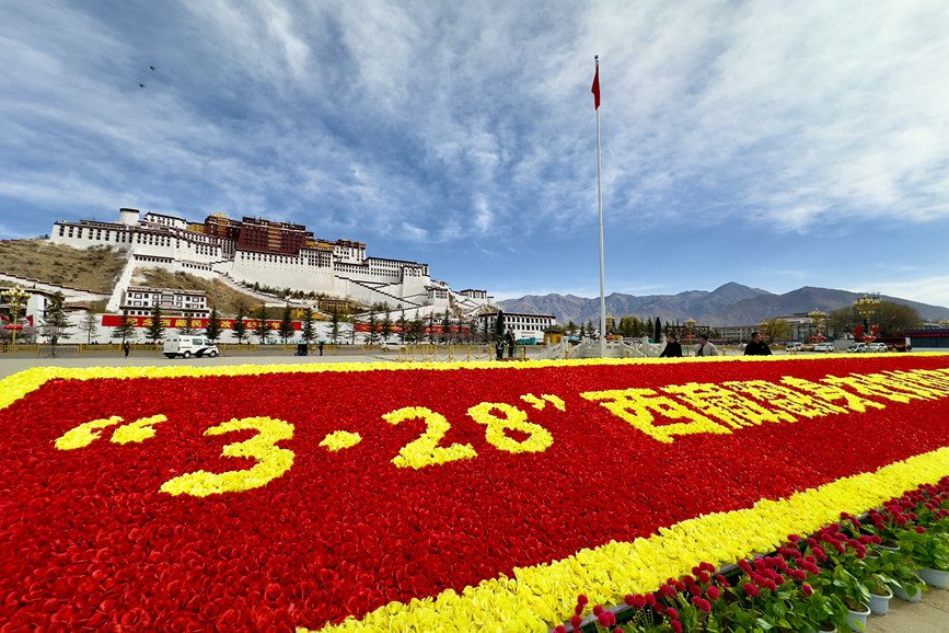 布達拉宮廣場。